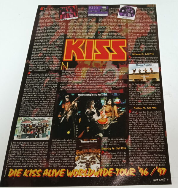 KISS Cover & Pages: Heavy, oder was…? (Germany) 1996 - Image 5