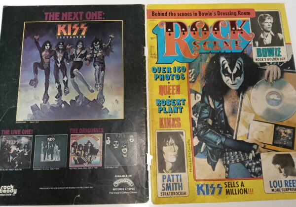 KISS Cover & Pages: Rock Scene 1976 (USA) - Image 3