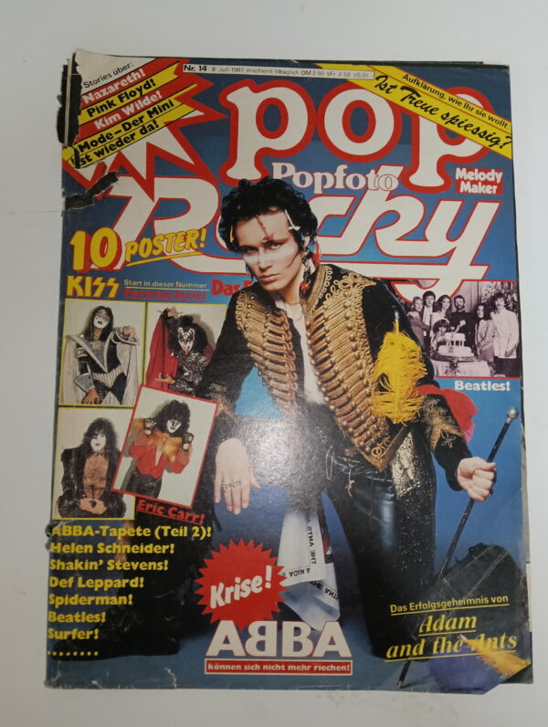 KISS Magazine Pop Rocky #14 / 1981