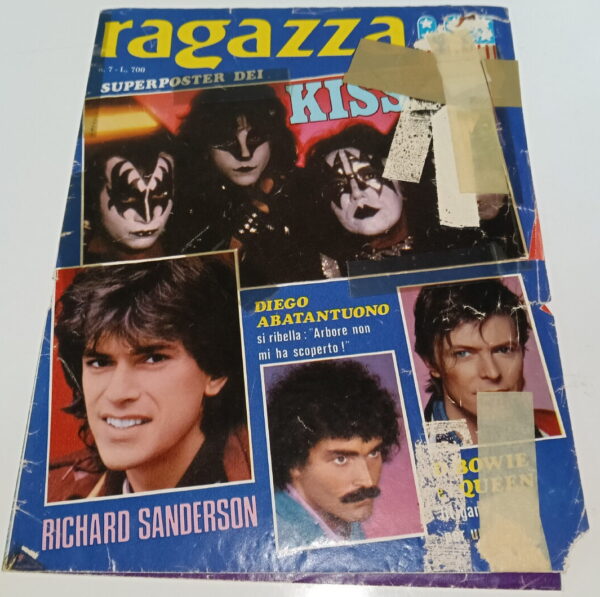 KISS Magazine Ragazza In (Italy) 1981