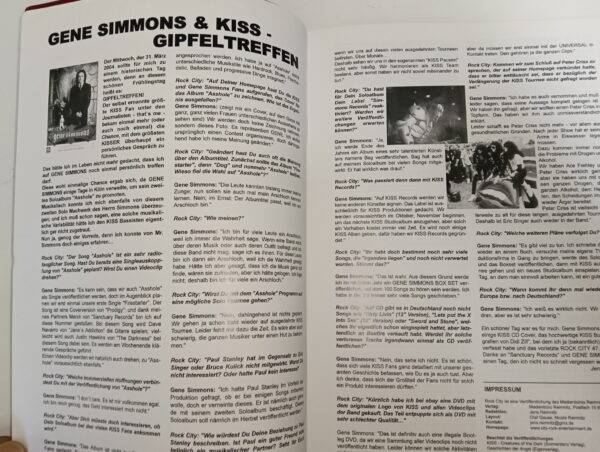 KISS Magazine Rock City #50 (Germany) - Image 3