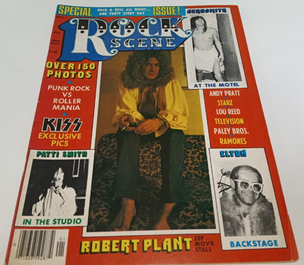KISS Magazine Rock Scene January 1977 (USA)