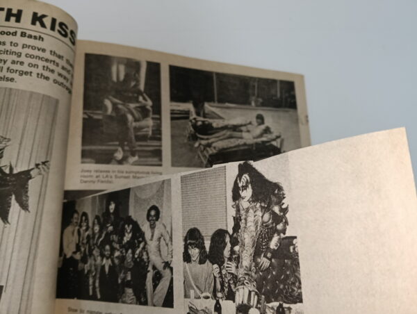 KISS Magazine Rock Scene January 1977 (USA) - Image 4