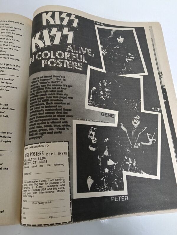 KISS Magazine Song Hits Yearbook (USA) 1978 - Image 2