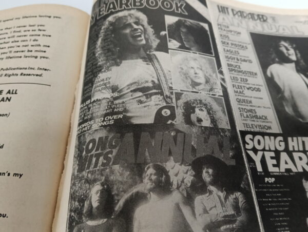KISS Magazine Song Hits Yearbook (USA) 1978 - Image 3