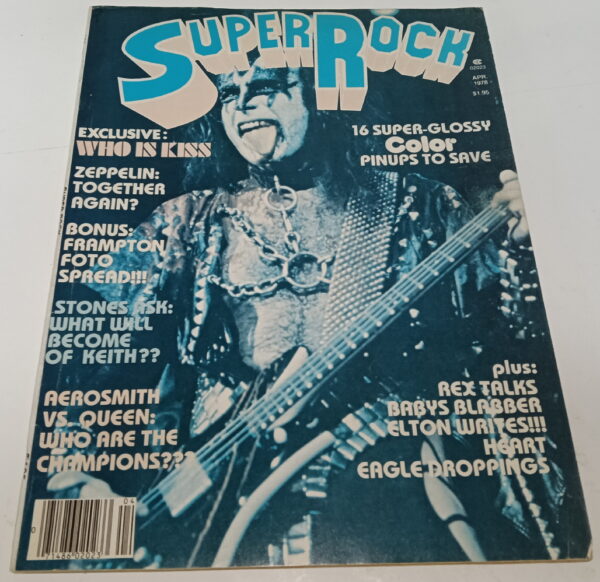 KISS Magazine Super Rock (USA) 1978
