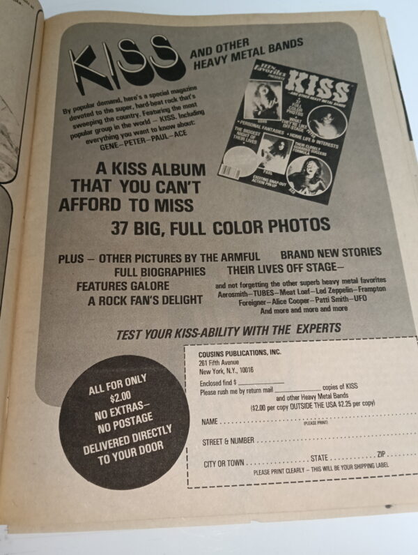 KISS Magazine Teen Greats (USA) 1979 - Image 6