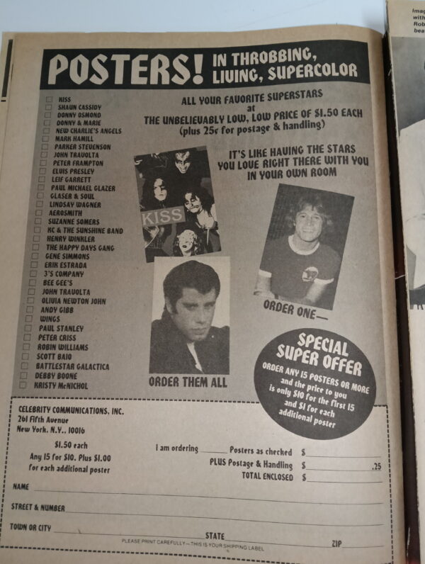 KISS Magazine Teen Greats (USA) 1979 - Image 2