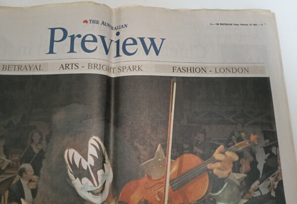 KISS Newspaper The Australian Preview - Image 2