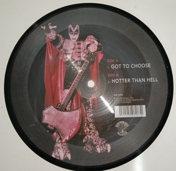KISS 7" Single Picture Disc Rock Knights - Image 2