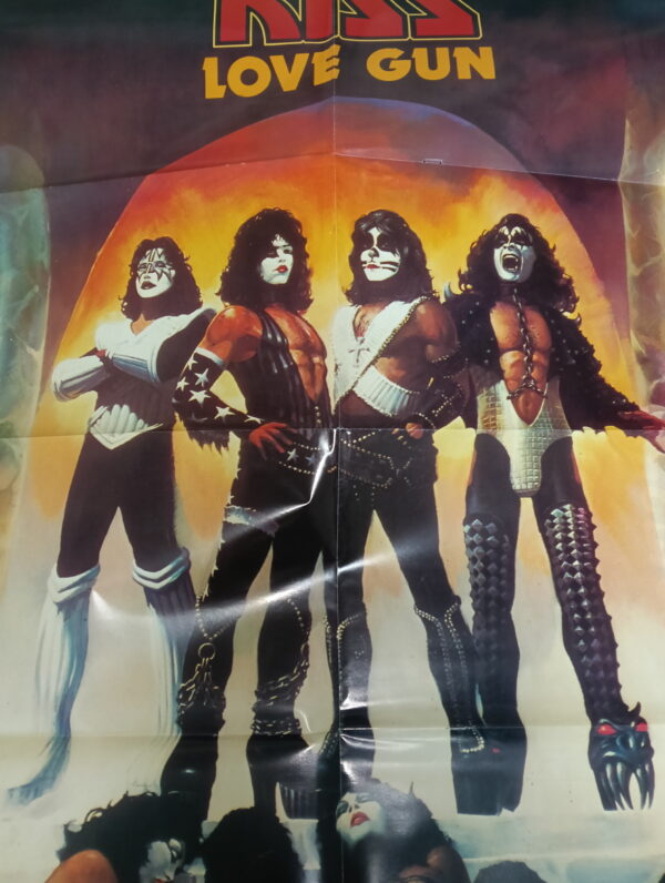 KISS Poster Love Gun (huge, Rock Hard)