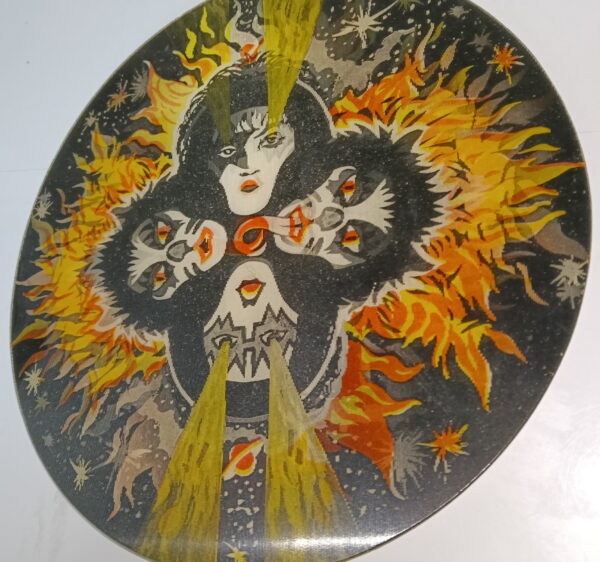 KISS 3D Lenticular Disc Rock And Roll Over (Promo) 1977 - Image 2