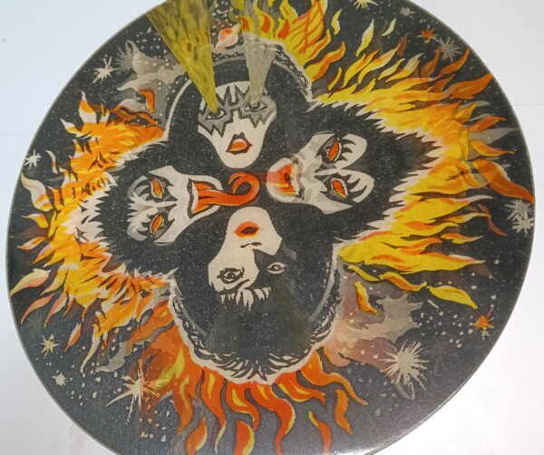 KISS 3D Lenticular Disc Rock And Roll Over (Promo) 1977 - Image 3