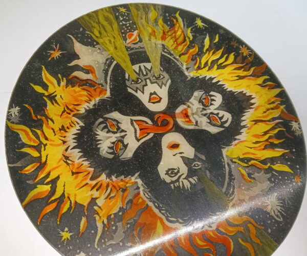 KISS 3D Lenticular Disc Rock And Roll Over (Promo) 1977 - Image 7