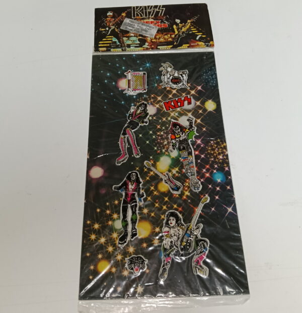 KISS Puffy Sticker Set (Australia) 1980 Aucoin