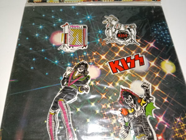 KISS Puffy Sticker Set (Australia) 1980 Aucoin - Image 2