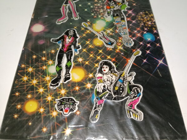 KISS Puffy Sticker Set (Australia) 1980 Aucoin - Image 3