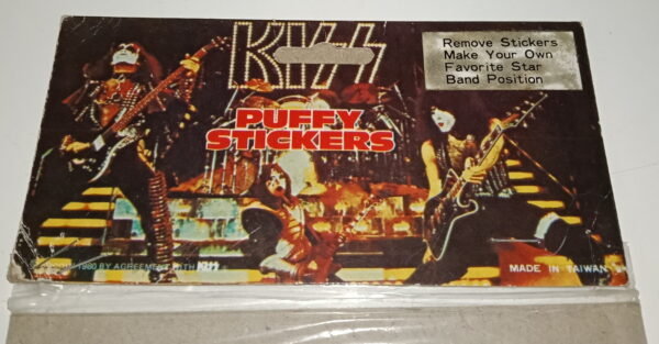 KISS Puffy Sticker Set (Australia) 1980 Aucoin - Image 6