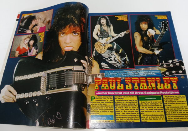 KISS Magazine Okej (Sweden) #4/1985 - Image 2
