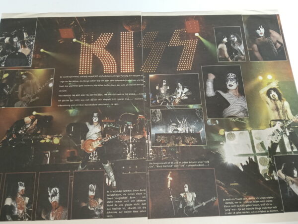 KISS Cover & Pages: Rock Plus Magazine (Germany) 1997 - Image 2