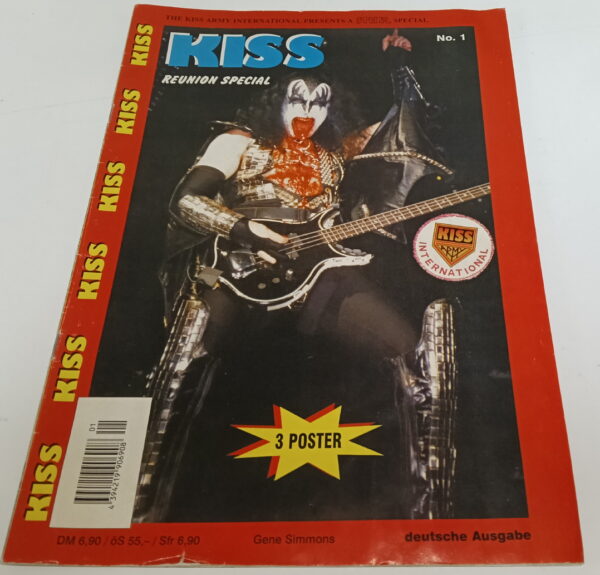 KISS Magazine Reunion Photo Special No. 1 (Gene) German edition