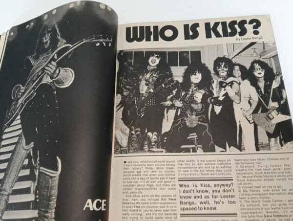 KISS Magazine Rock On Special (USA) 1979 - Image 2