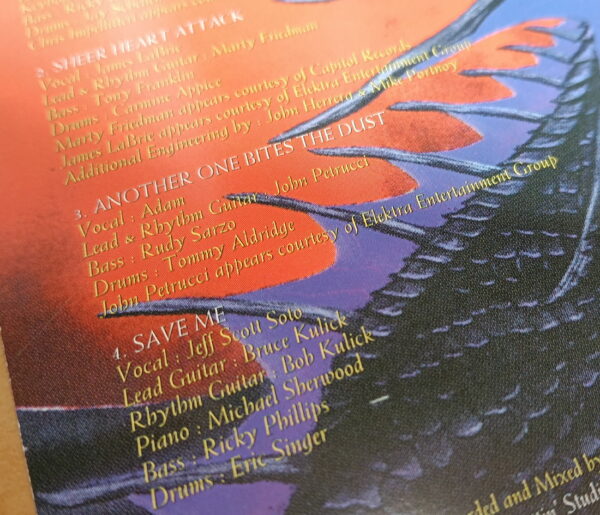 KISS CD Dragon Attack - A Tribute To Queen (Bruce Kulick/Eric Singer) France - Image 5