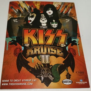 KISS Kruise II Program / Leporello
