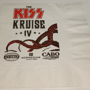 KISS Kruise IV Napkin