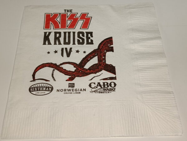 KISS Kruise IV Napkin
