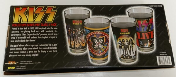 KISS Pint Glasses (16 oz) Set of 4 - Image 5