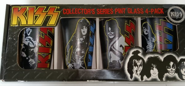 KISS Pint Glasses (16 oz) Set of 4 - Image 2