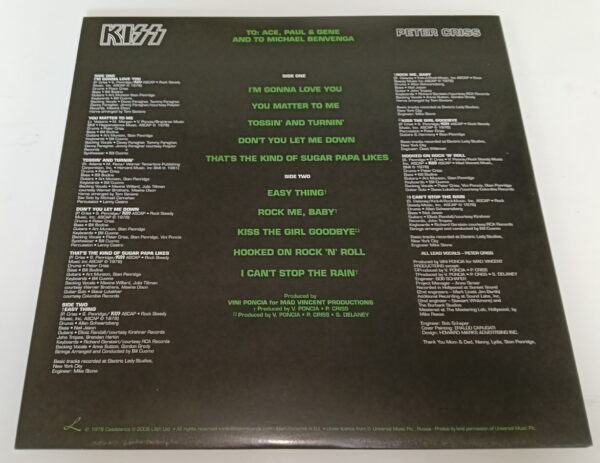 KISS LP Picture Disc Peter Criss (Russia) - Image 4