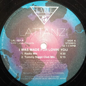 KISS 12" Maxi Lattanzi: I Was Made For Lovin' You