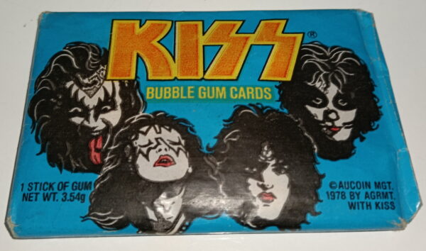 KISS Bubble Gum unopened (Aucoin/Donruss) 1978