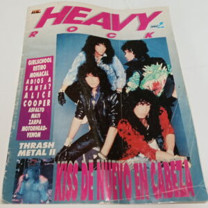 KISS Magazine Heavy Rock (Spain) 1987