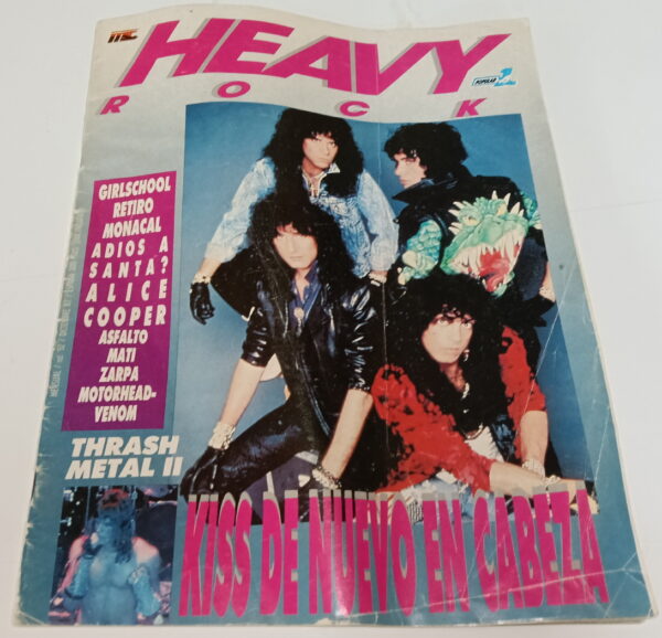 KISS Magazine Heavy Rock (Spain) 1987