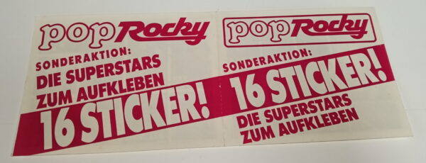 KISS Cover & Pages: Pop Rocky 1992 (Germany) with sticker-sheet - Image 5