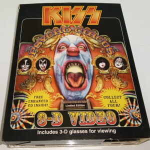KISS VHS/CD/glasses Psycho Circus (Ace Frehley)