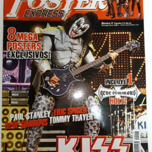 KISS Magazine Cover Poster Express - Metal Hammer #2