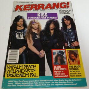 KISS Magazine Kerrang! (UK) #392, 1992
