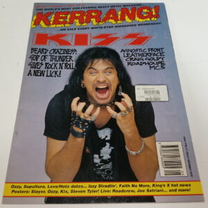 KISS Magazine Kerrang! (UK) #377, 1992