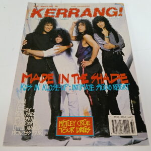 KISS Magazine Kerrang! UK #251, 1989