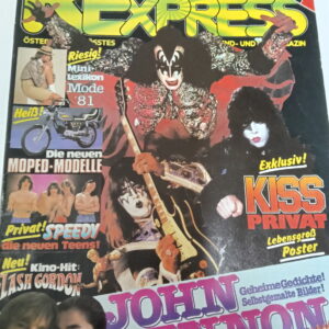 KISS Magazine Rennbahn Express (Austria) March 1981