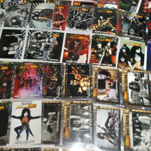 KISS Collector Cards Series One (silver foil) complete set (90)