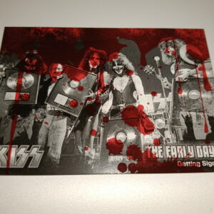 KISS Collector Cards PressPass blood variant