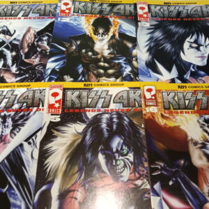 KISS Comic 4K Complete Set #1-6