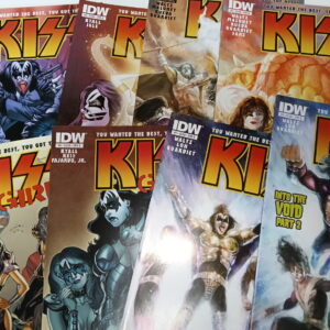 KISS Comics Set IDW YWTBYGTB #1-8 (Cover B)