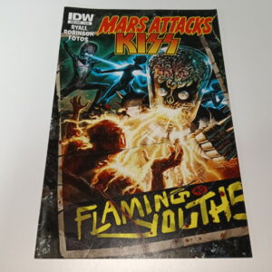 KISS Comic Mars Attacks Kiss