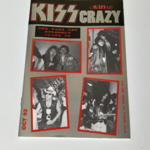 KISS Fanzine Kiss Crazy UK #15